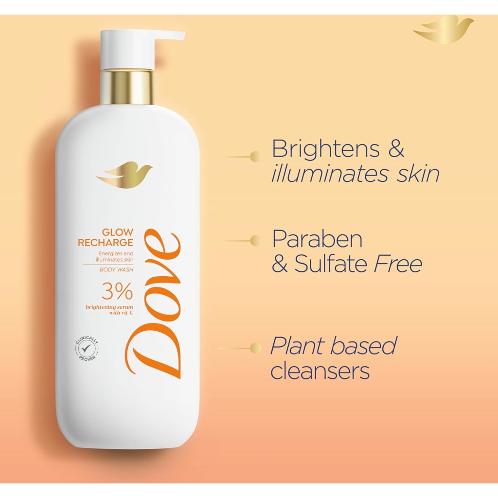 Dove Serum Shower Body Wash - Glow Recharge